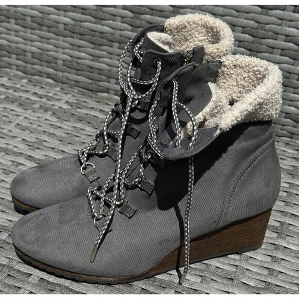 Dr. Scholls Womens Charmer Booties, DARK GRAY, Size‎ Medium 11.0
